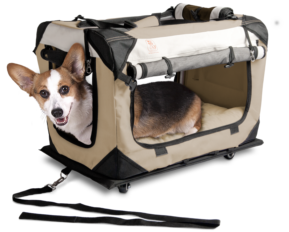 Our Pull-Along Pet Carrier Makes Pets Feel Like Royalty (And Saves Your Back!)