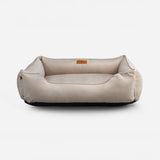 Chester & Lee | Classic Velvet Sleeper Dog Bed Beige