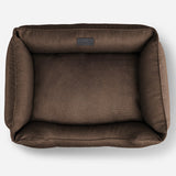 Chester & Lee | Cotton Sleeper Dog Bed Brown