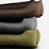 Chester & Lee | Cotton Sleeper Dog Bed Brown