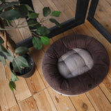 Chester & Lee | Chestnut Donut Dog Bed