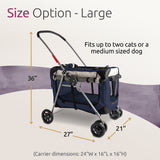 PetLuv 3-in-1 Premium Pet Stroller