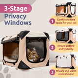 PetLuv Pull-Along Rolling Cat & Dog Carrier & Travel Crate