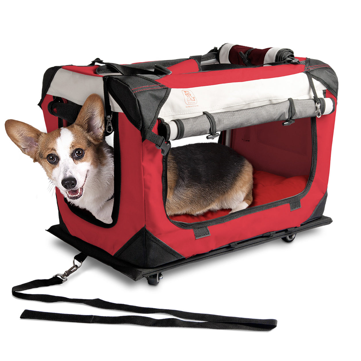 Pull Along Pet Cat and Dog Carriers